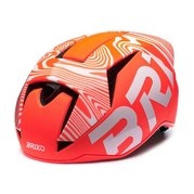 Цвет shiny matt orange fluo - white