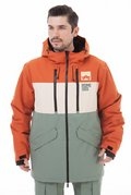 Цвет brick red/ green/ beige