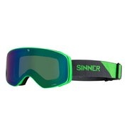 Цвет mt neon green/ double  full green mirror
