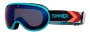 Цвет mt light blue/ double   full blue mirror vent