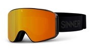 Цвет matte black full orange mir + pink lens