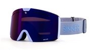 Цвет matte light blue double full blue mirror vent