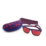 Цвет matte dark blue/red oil