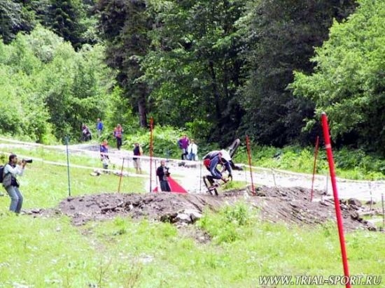 Чемпионат России по даунхиллу 2004 (Домбай) 4