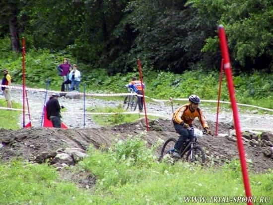 Чемпионат России по даунхиллу 2004 (Домбай) 7