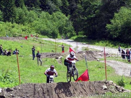 Чемпионат России по даунхиллу 2004 (Домбай) 55
