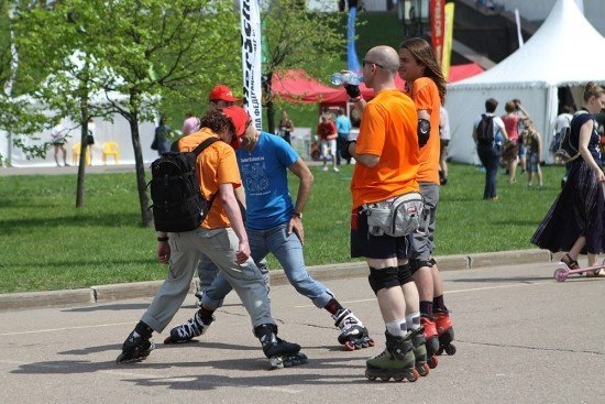 Открытие сезона с Rollerblade 107