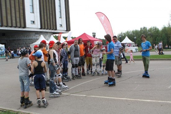 Открытие сезона с Rollerblade 117