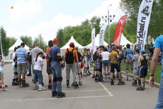Открытие сезона с Rollerblade 122