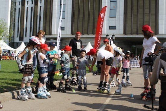 Открытие сезона с Rollerblade 123