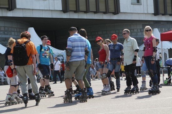 Открытие сезона с Rollerblade 128