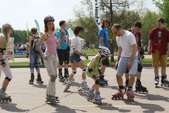 Открытие сезона с Rollerblade 129