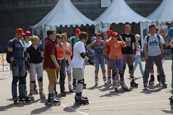 Открытие сезона с Rollerblade 138