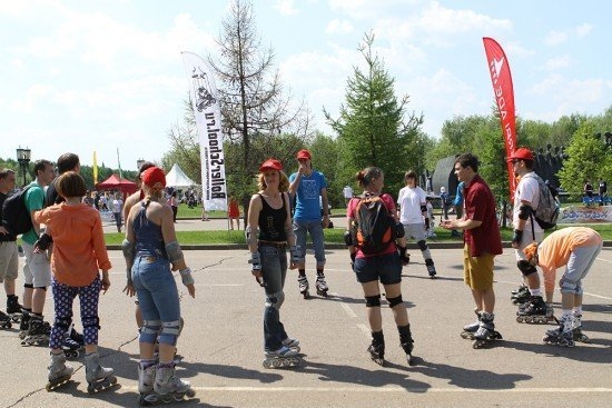 Открытие сезона с Rollerblade 154