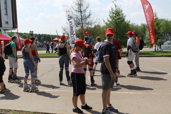 Открытие сезона с Rollerblade 159