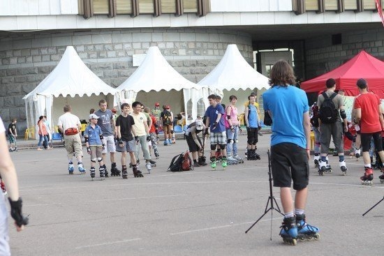 Открытие сезона с Rollerblade 162