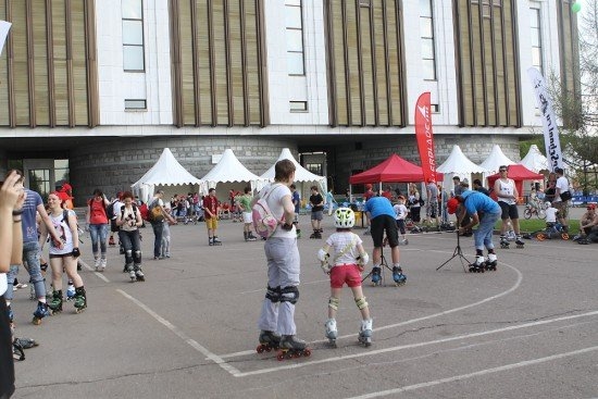 Открытие сезона с Rollerblade 166