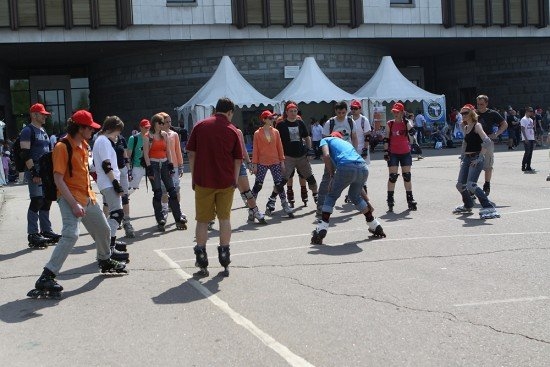 Открытие сезона с Rollerblade 167
