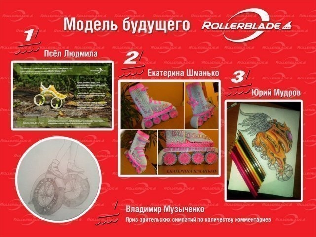 Конкурс: Модель будущего Rollerblade 1