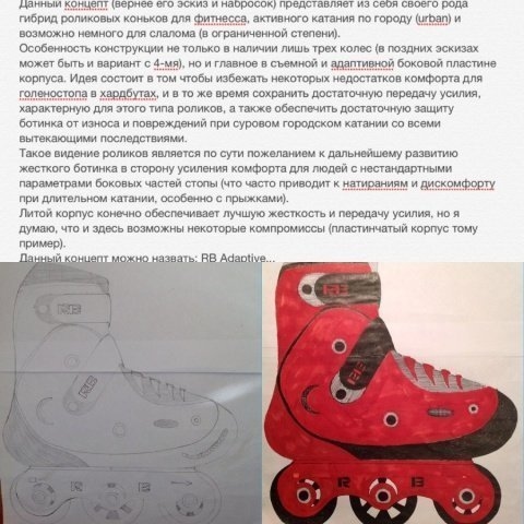 Конкурс: Модель будущего Rollerblade 25