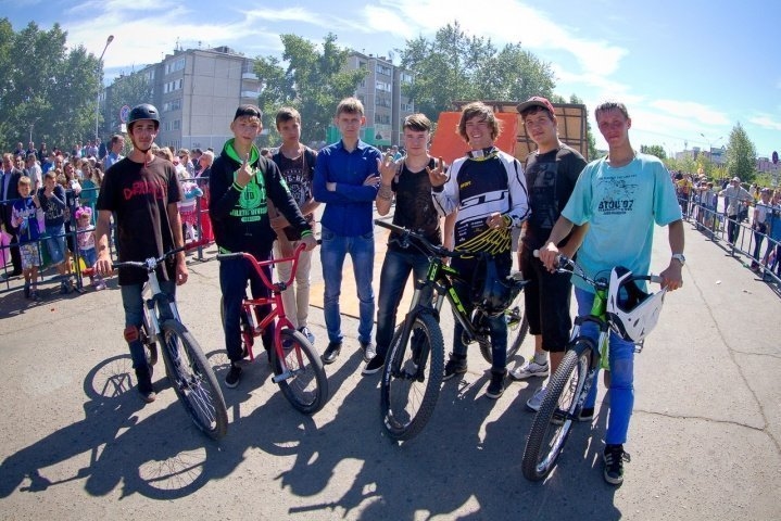 Показательные выступления команды «DIRT FAMILY» в Краснокаменске 6