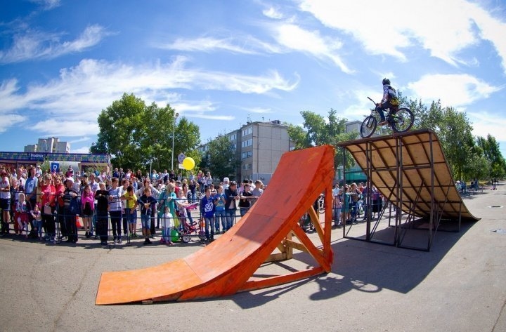 Показательные выступления команды «DIRT FAMILY» в Краснокаменске 19