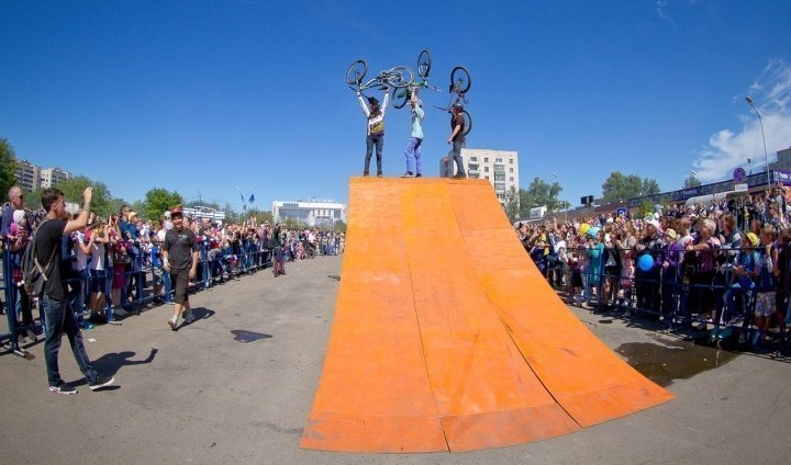 Показательные выступления команды «DIRT FAMILY» в Краснокаменске 15