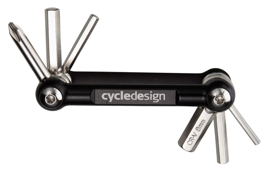 Cycledesign Комплект ключей для велосипеда CYCLEDESIGN 6 Func. Alu Cage