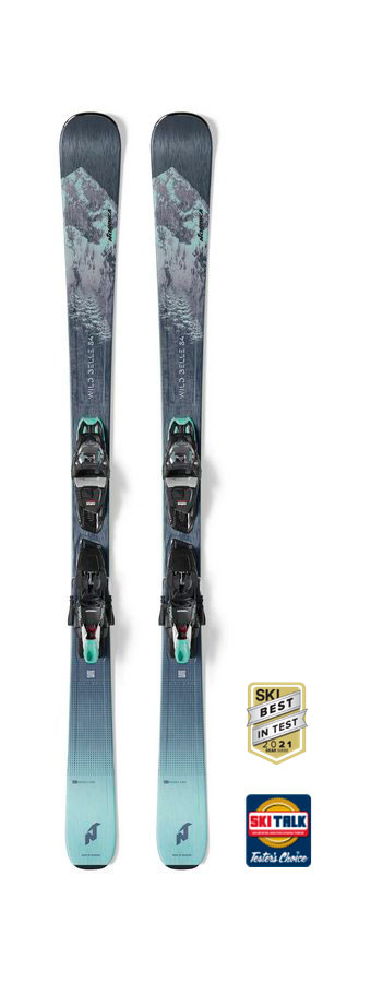 Nordica WILD BELLE DC 84+TP2LT11 FDT 2021/2022. Лыжи горные