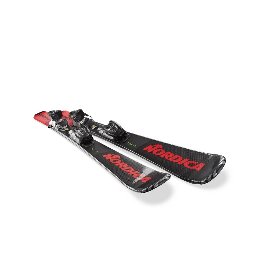 Nordica TEAM J R+JR 4.5 FDT 2024/2025. Лыжи горные комплект