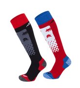 black / grey / red + red / white / blue