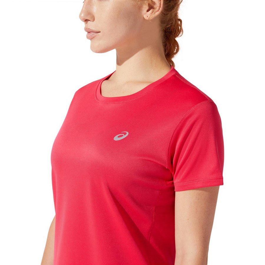 Asics silver online ss top