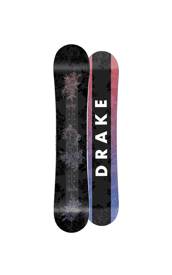 drake charm snowboard