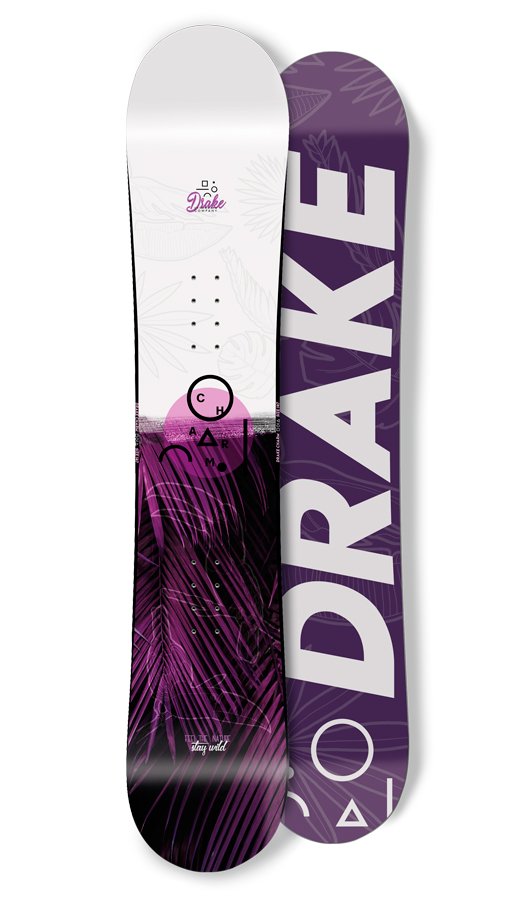 drake charm snowboard