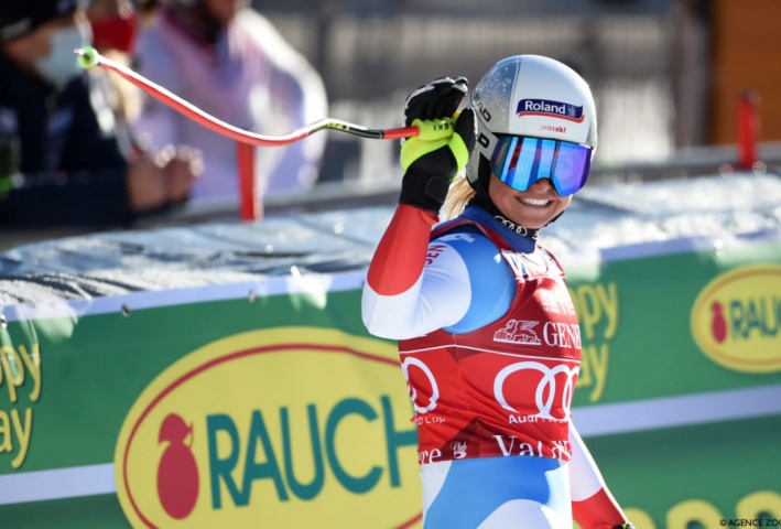 Sofia Goggia Podium